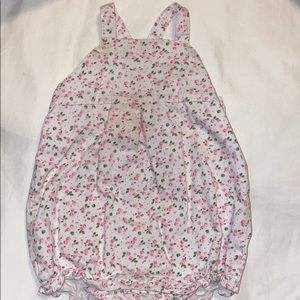 Janie and Jack Floral Bubble Size 12-18 months